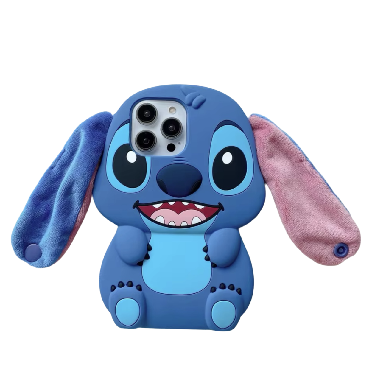 Stitch 3D Plushy Ears Iphone Case