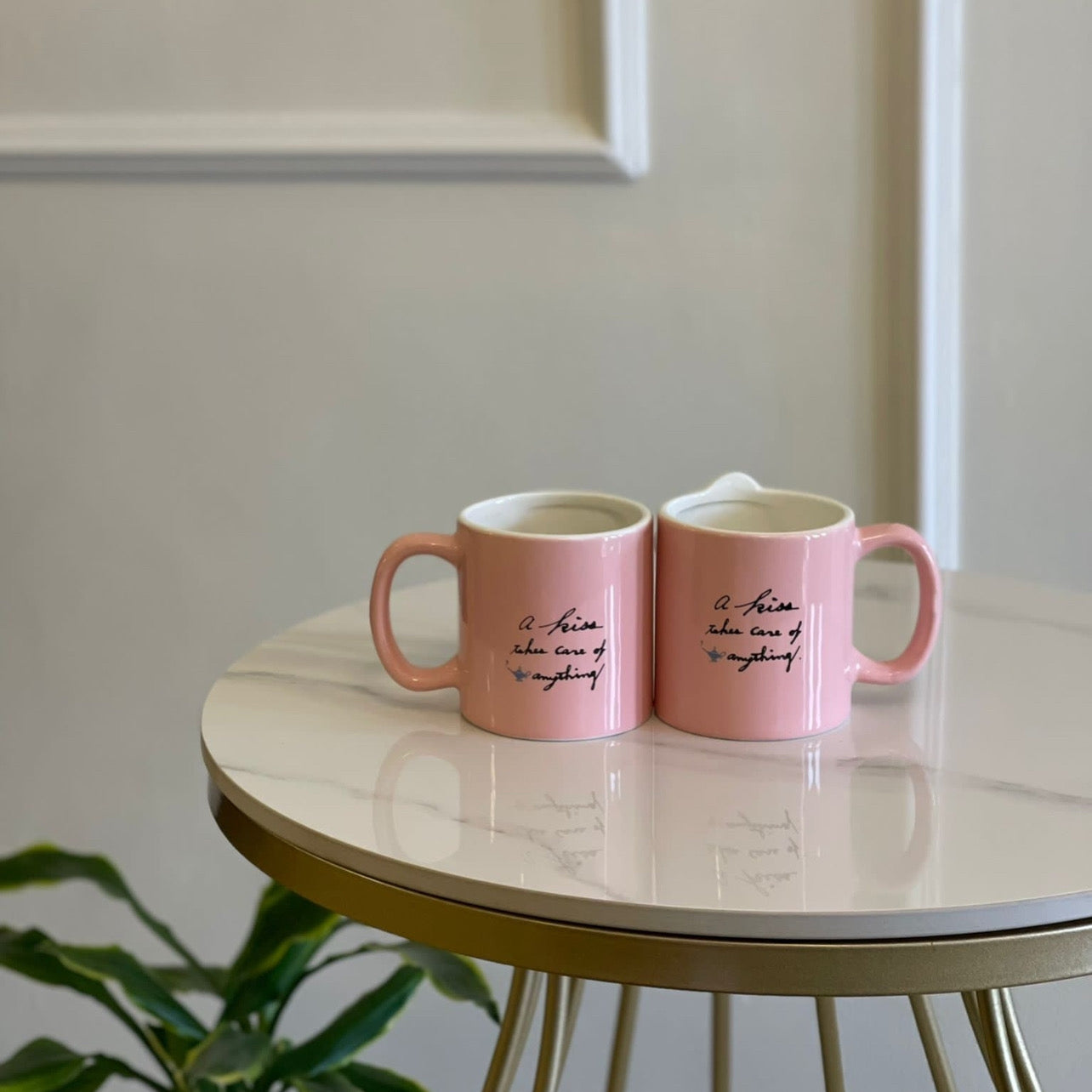 Aladdin & Jasmine couple mugs