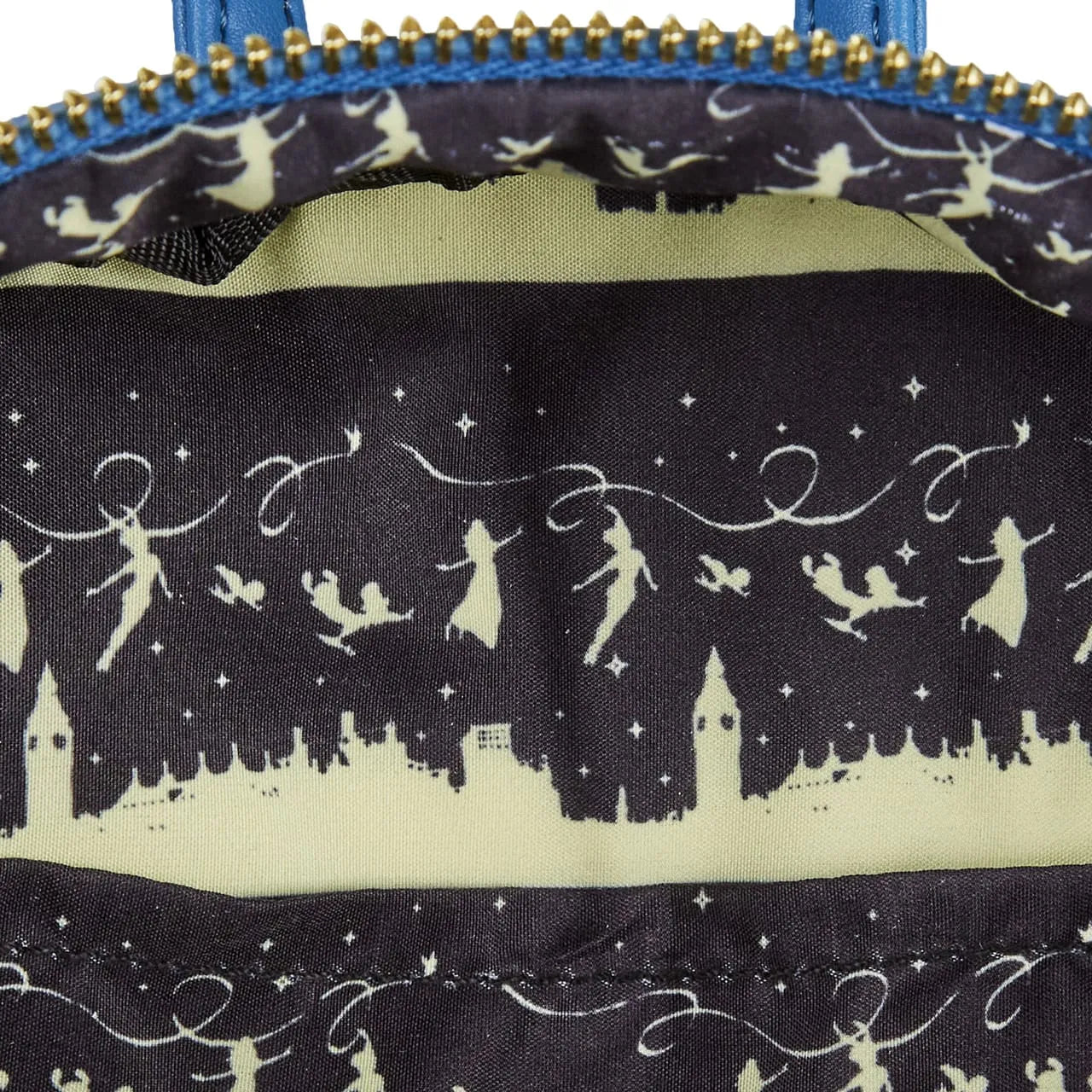 Loungefly Disney Peter Pan Clock Glow-in-the-Dark Mini Backpack