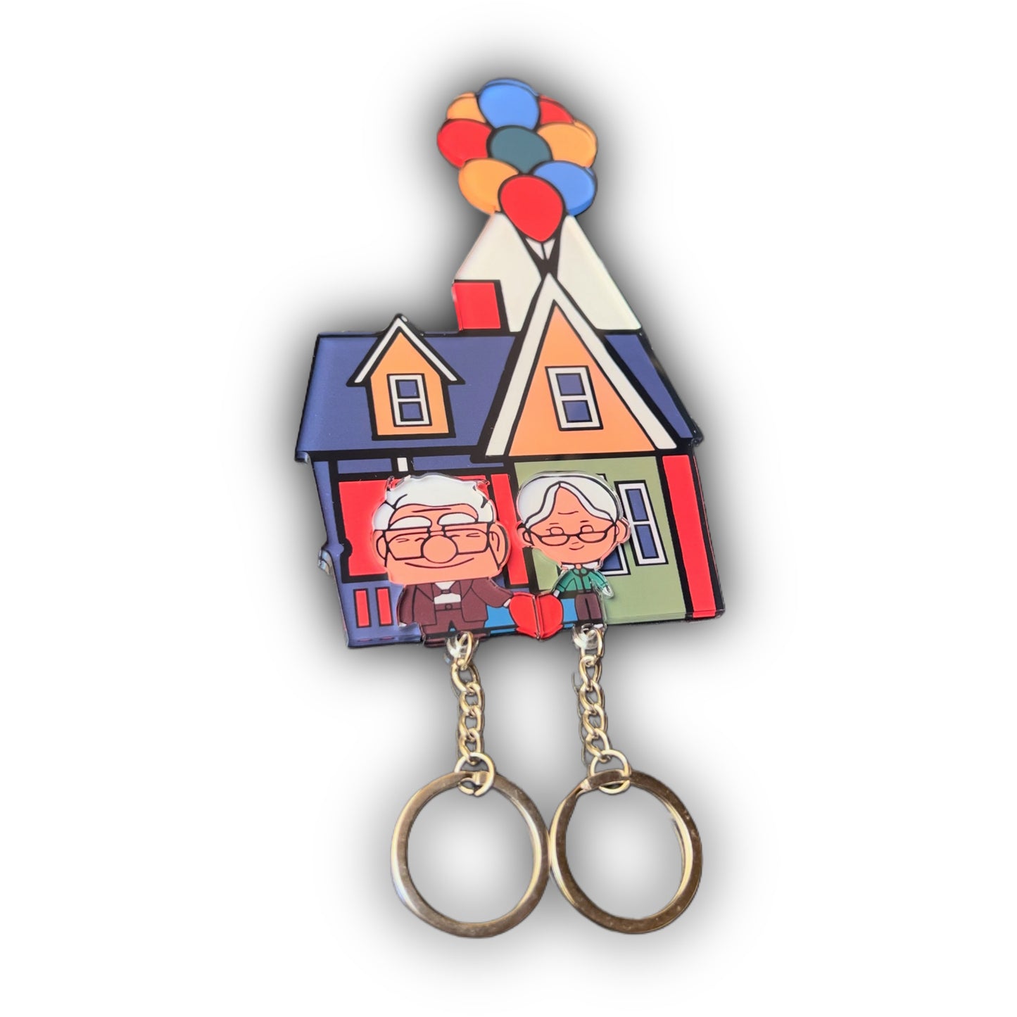 Up House Key Chain Holders For Couples