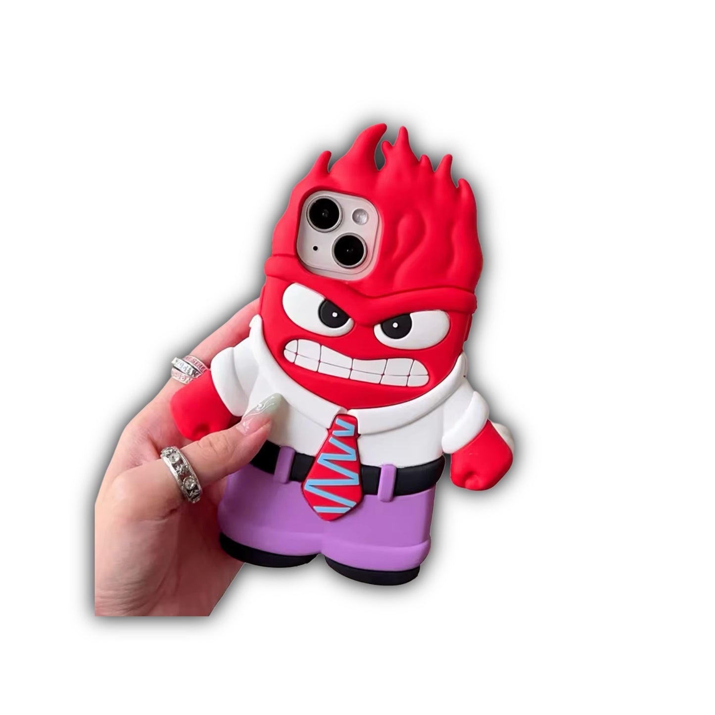Inside Out Anger 3D phone case
