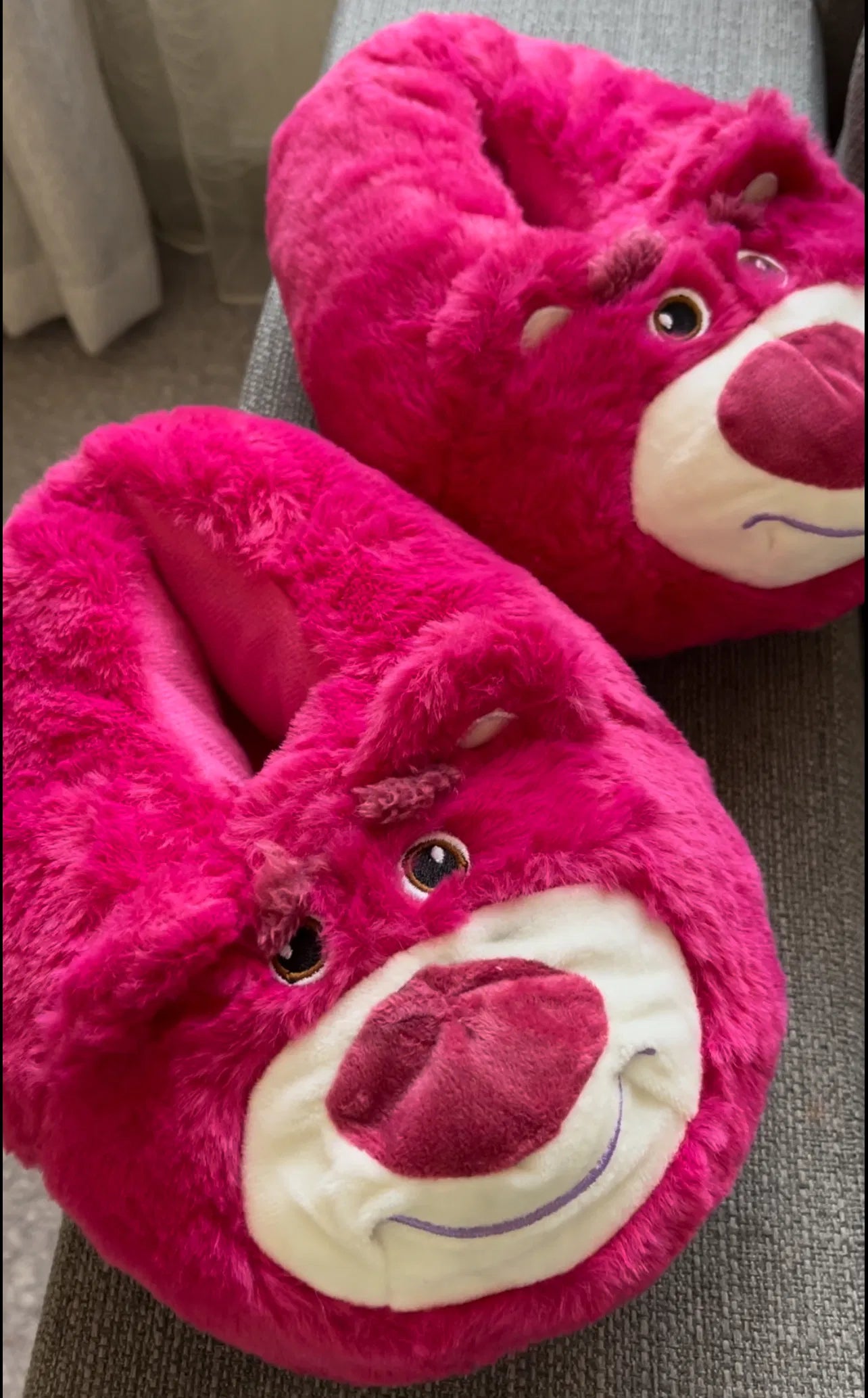 Lotso Soft Plushy Slippers