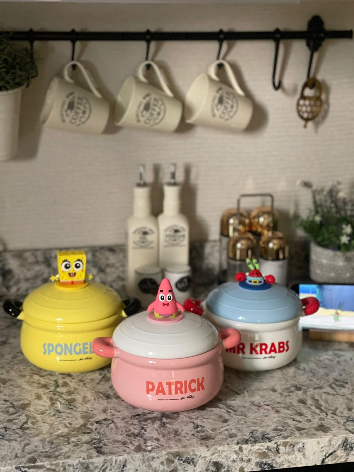 Spongebob Large Pink Cookie Jar