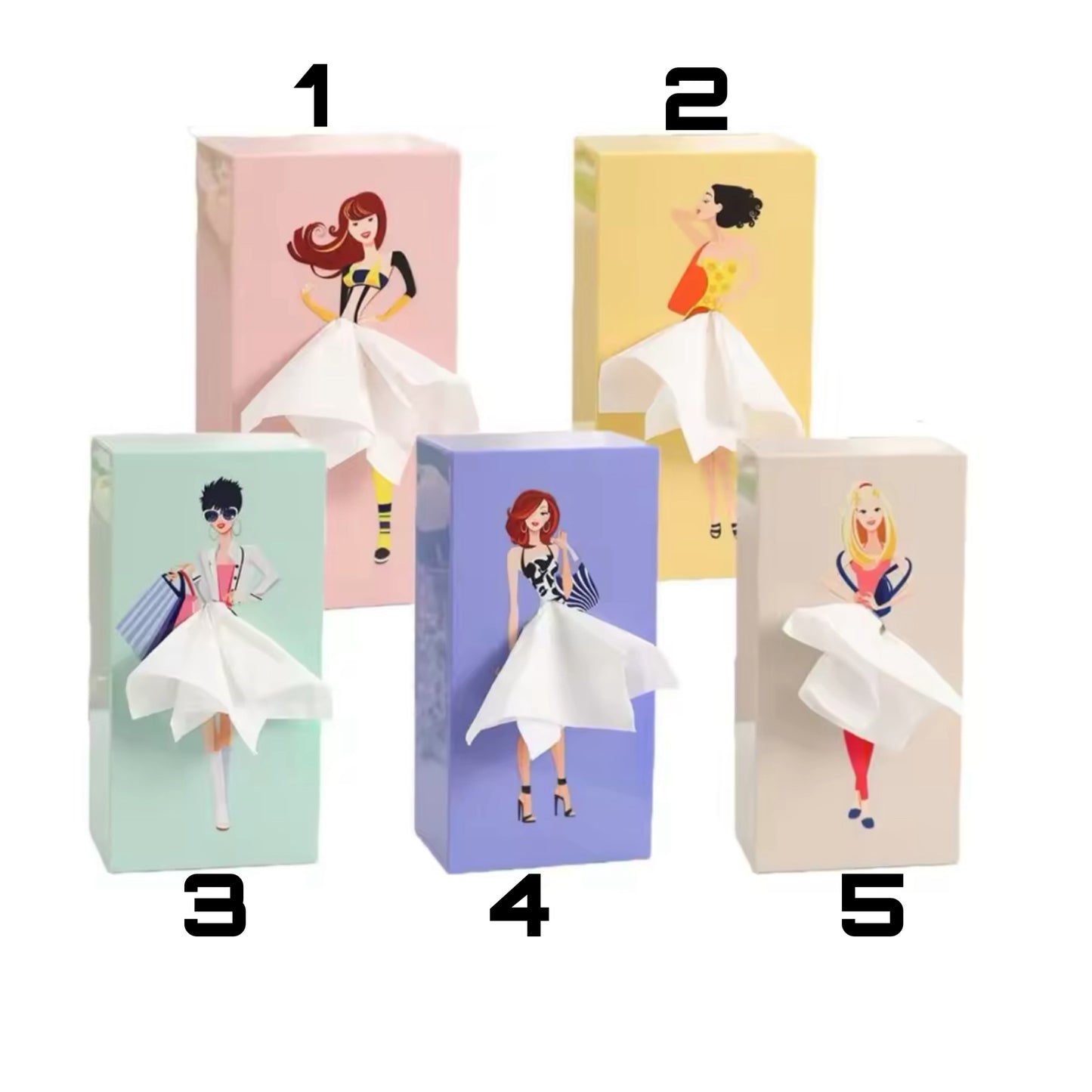 Classy Girl Tissue Box