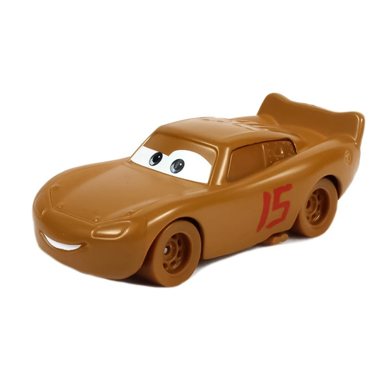 Disney Cars Racing Car Toys Litchi Granny Lightning McQueen Oil boss Storm Jackson Alloy Racing 1:55 Metal Model Kids Gifts