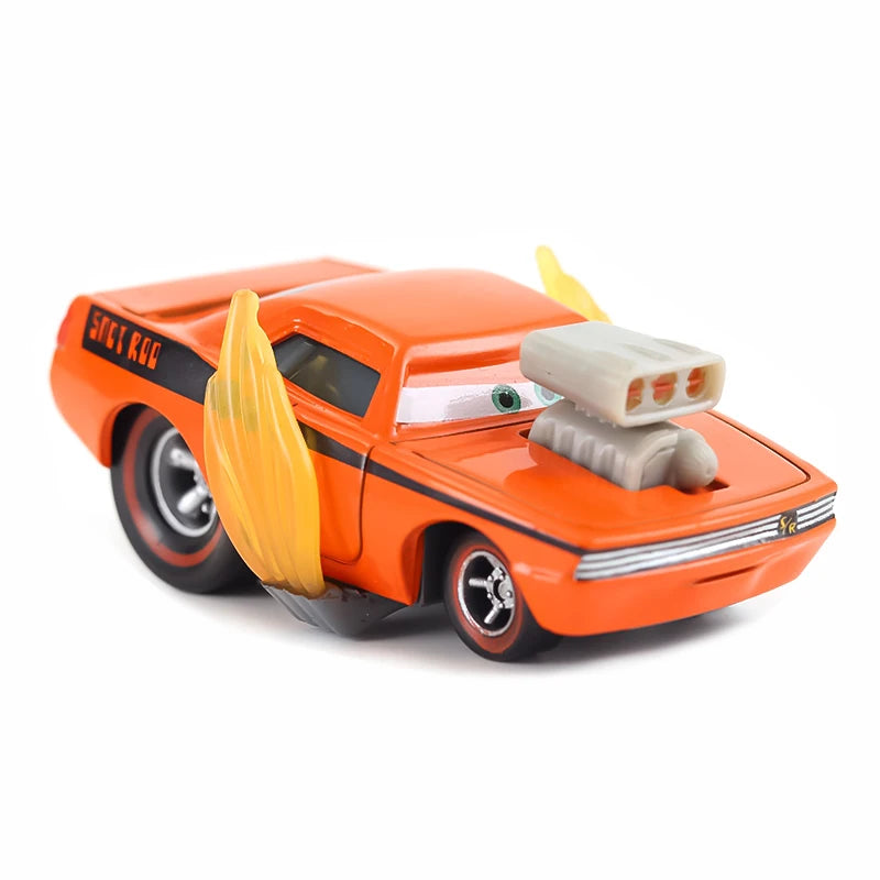 Disney Cars Racing Car Toys Litchi Granny Lightning McQueen Oil boss Storm Jackson Alloy Racing 1:55 Metal Model Kids Gifts