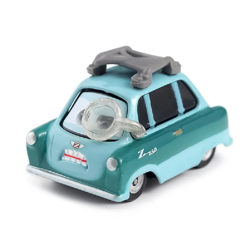 Disney Cars Racing Car Toys Litchi Granny Lightning McQueen Oil boss Storm Jackson Alloy Racing 1:55 Metal Model Kids Gifts