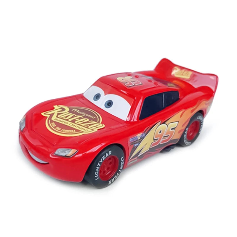 Disney Cars Racing Car Toys Litchi Granny Lightning McQueen Oil boss Storm Jackson Alloy Racing 1:55 Metal Model Kids Gifts