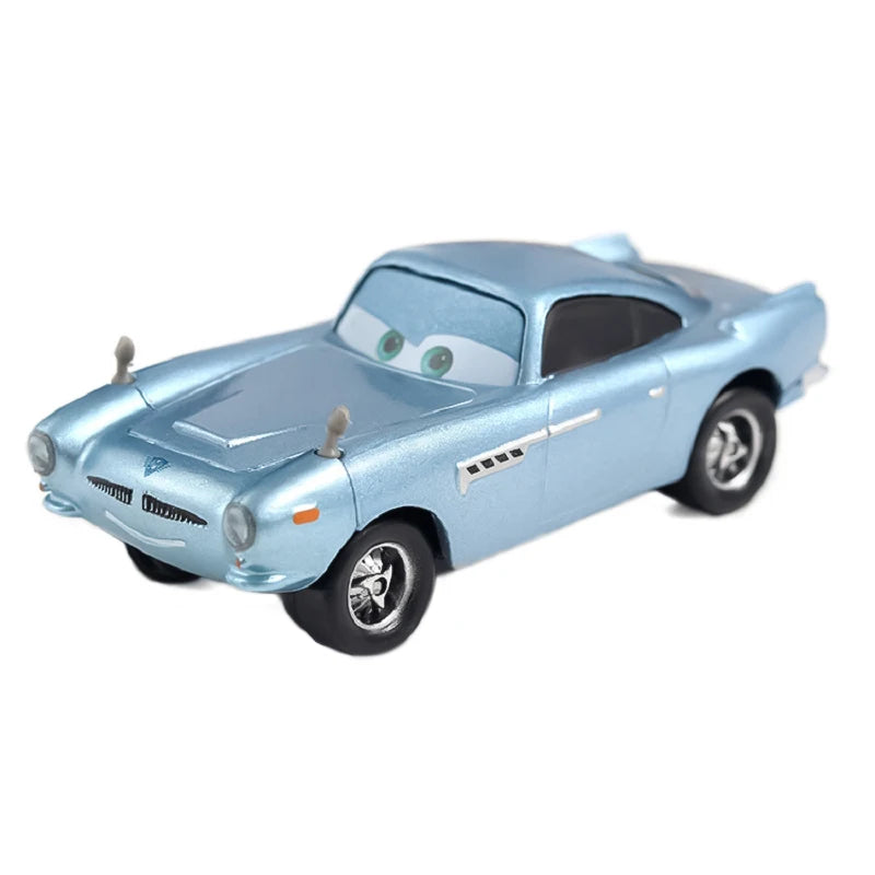 Disney Cars Racing Car Toys Litchi Granny Lightning McQueen Oil boss Storm Jackson Alloy Racing 1:55 Metal Model Kids Gifts