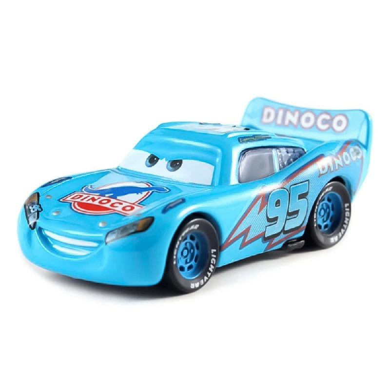 Disney Cars Racing Car Toys Litchi Granny Lightning McQueen Oil boss Storm Jackson Alloy Racing 1:55 Metal Model Kids Gifts