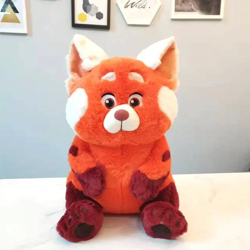 2024 20-45cm Disney Kawaii Version Of Youth Deformation Plush Dolls Raccoon Doll Red Panda Plushie Dolls Children Gift Room Deco