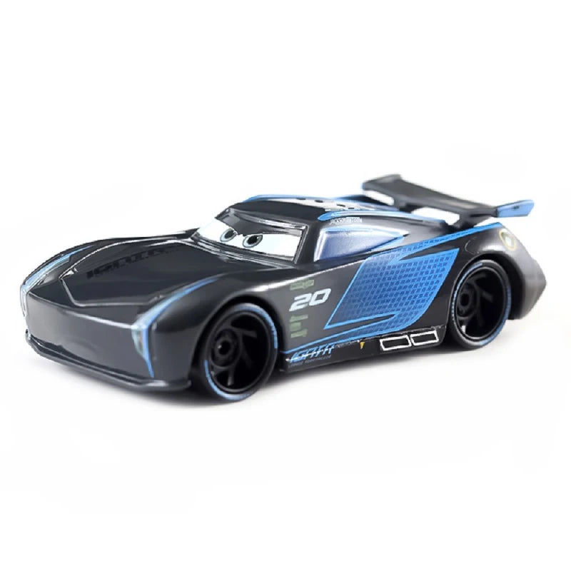 Disney Cars Racing Car Toys Litchi Granny Lightning McQueen Oil boss Storm Jackson Alloy Racing 1:55 Metal Model Kids Gifts
