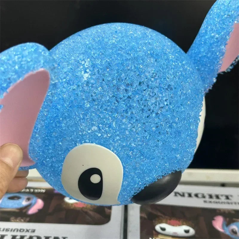 Lilo and Stitch Particle Projection Night Light Cartoon Disney Stitch 3D Doll Reading Lamp USB Creative Desk Lamp Kids Gifts