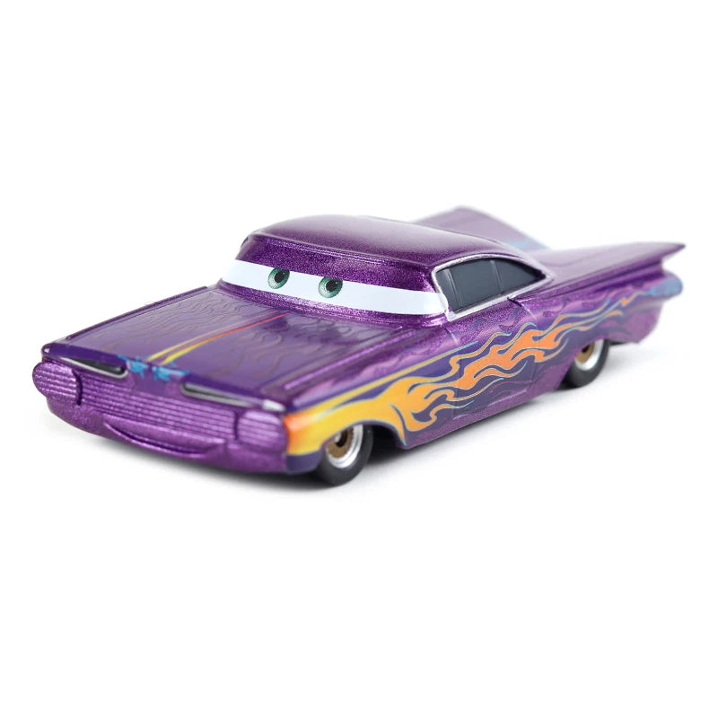 Disney Cars Racing Car Toys Litchi Granny Lightning McQueen Oil boss Storm Jackson Alloy Racing 1:55 Metal Model Kids Gifts
