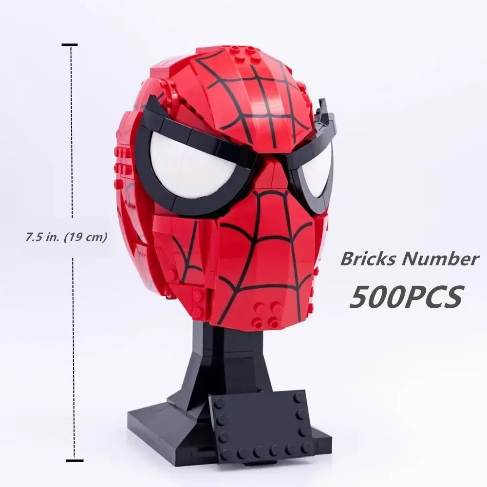 Miniso Disney Marvel Venom Ironm Spiderman Star-Lord Ironman Avengers Heroes Model Building Blocks Bricks Toys Christmas Gifts