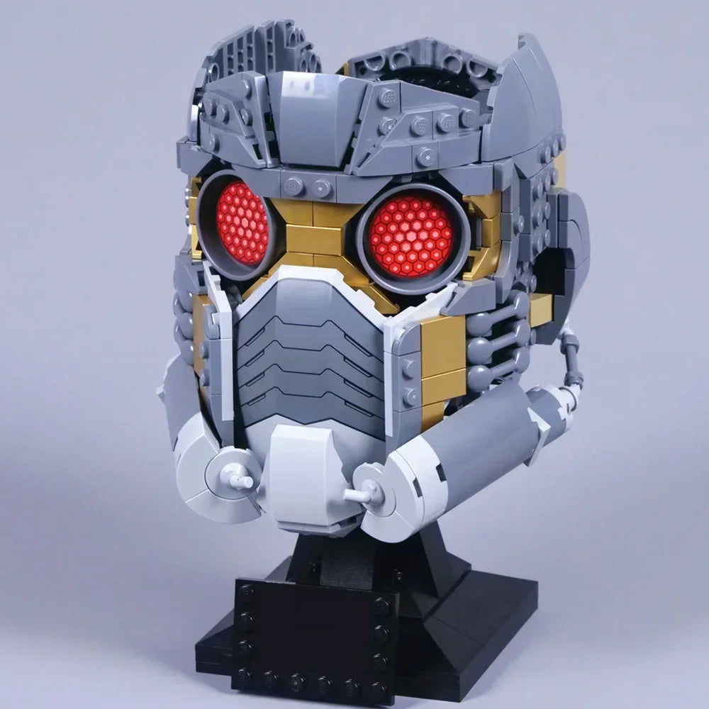 Miniso Disney Marvel Venom Ironm Spiderman Star-Lord Ironman Avengers Heroes Model Building Blocks Bricks Toys Christmas Gifts