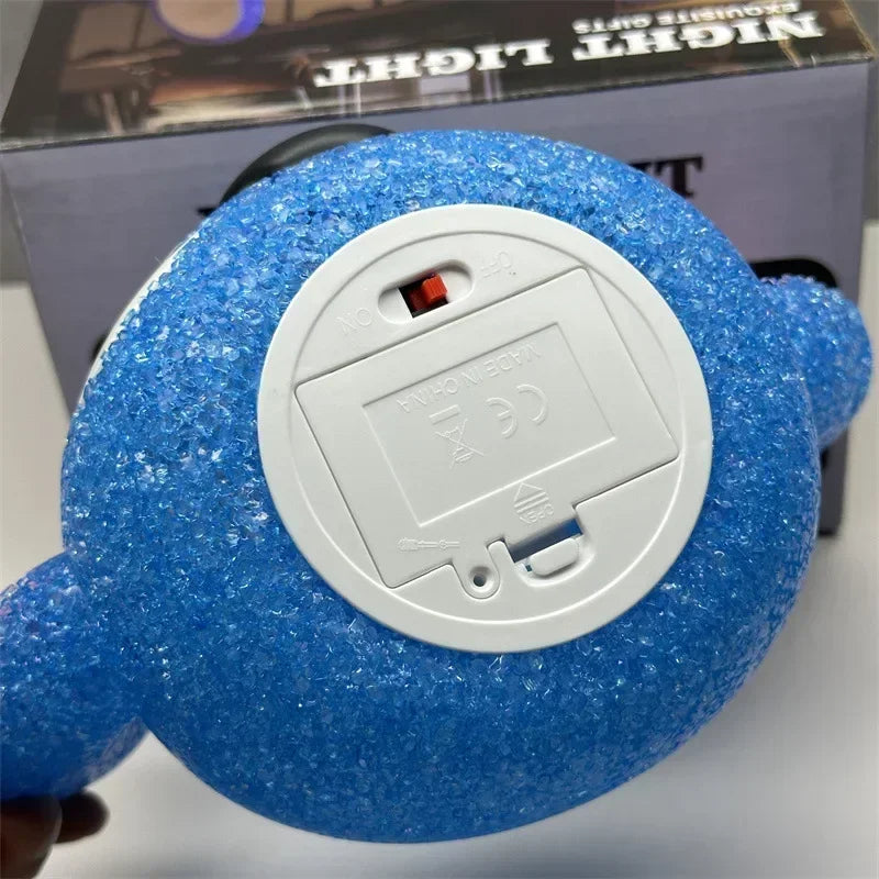Lilo and Stitch Particle Projection Night Light Cartoon Disney Stitch 3D Doll Reading Lamp USB Creative Desk Lamp Kids Gifts