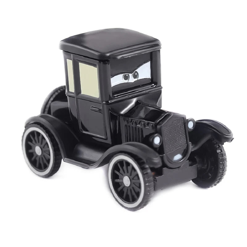 Disney Cars Racing Car Toys Litchi Granny Lightning McQueen Oil boss Storm Jackson Alloy Racing 1:55 Metal Model Kids Gifts