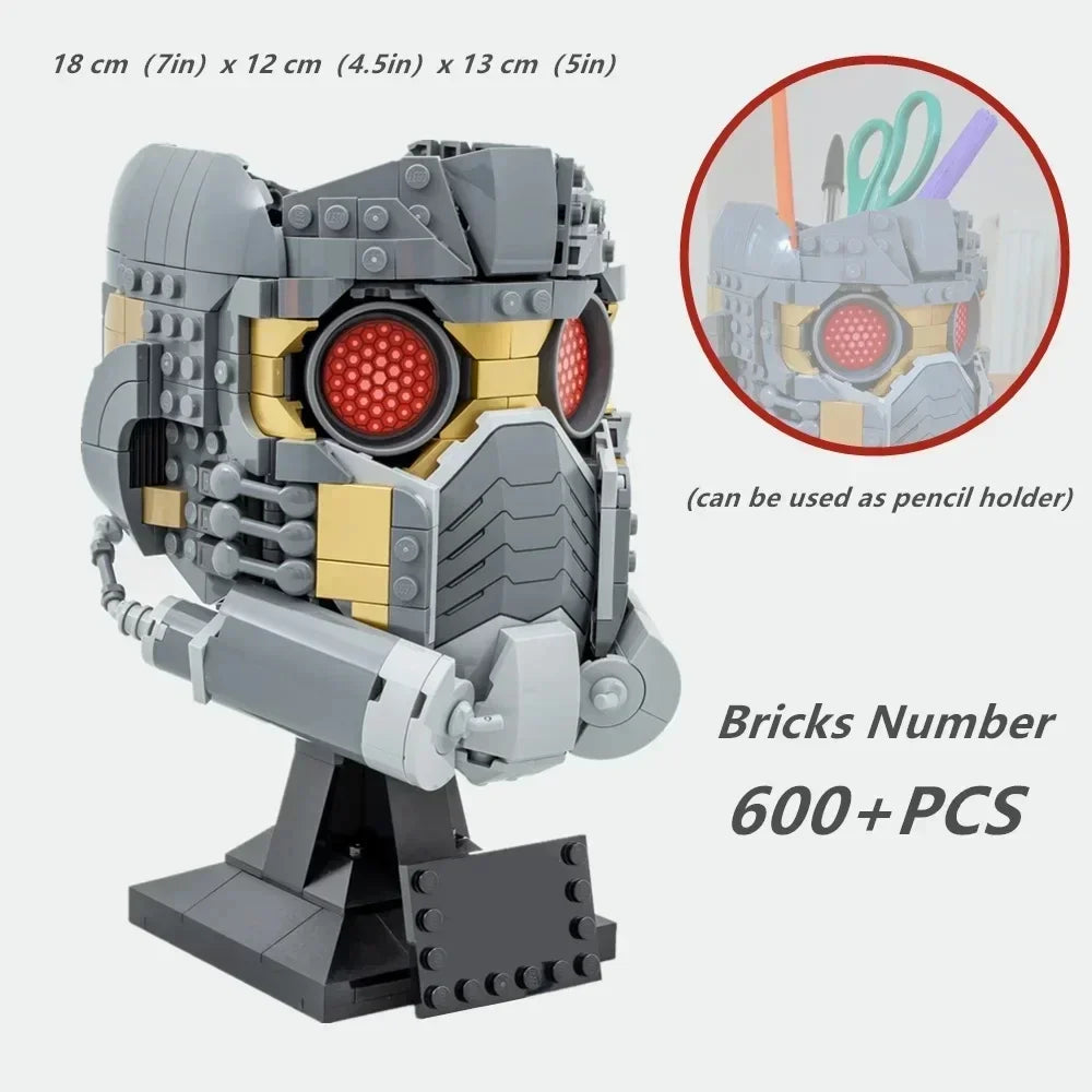 Miniso Disney Marvel Venom Ironm Spiderman Star-Lord Ironman Avengers Heroes Model Building Blocks Bricks Toys Christmas Gifts