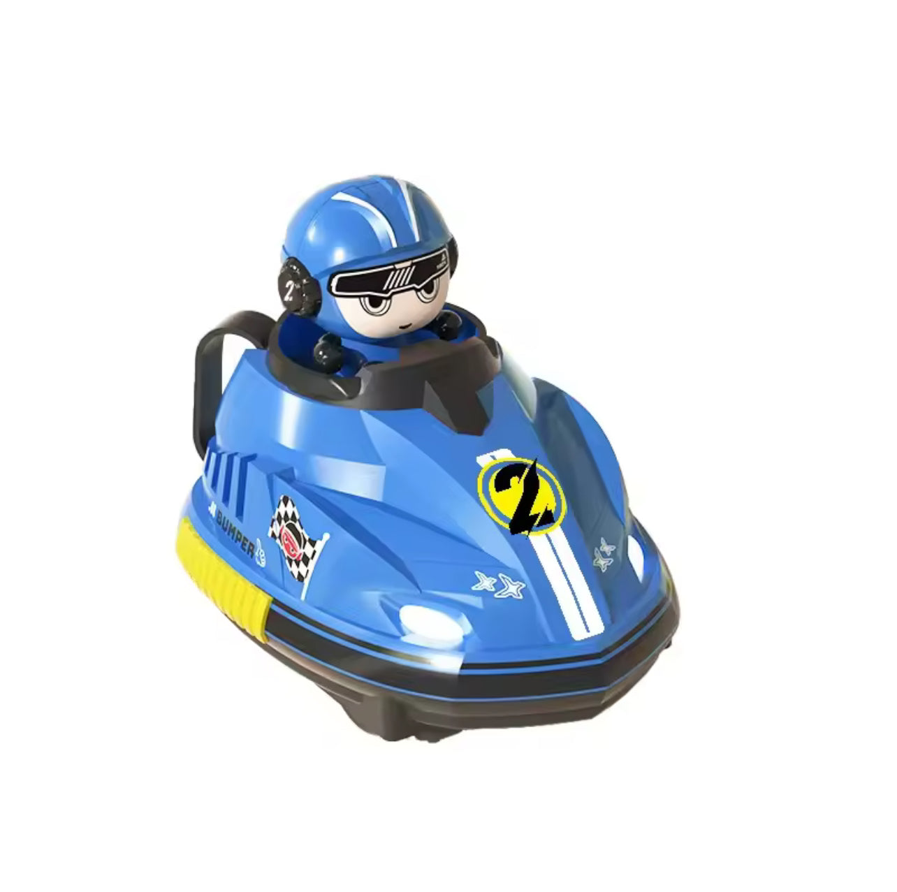 2-in-1 Go Kart Remote Control Battle Set – Bumper Cars with Pop-Off Drivers